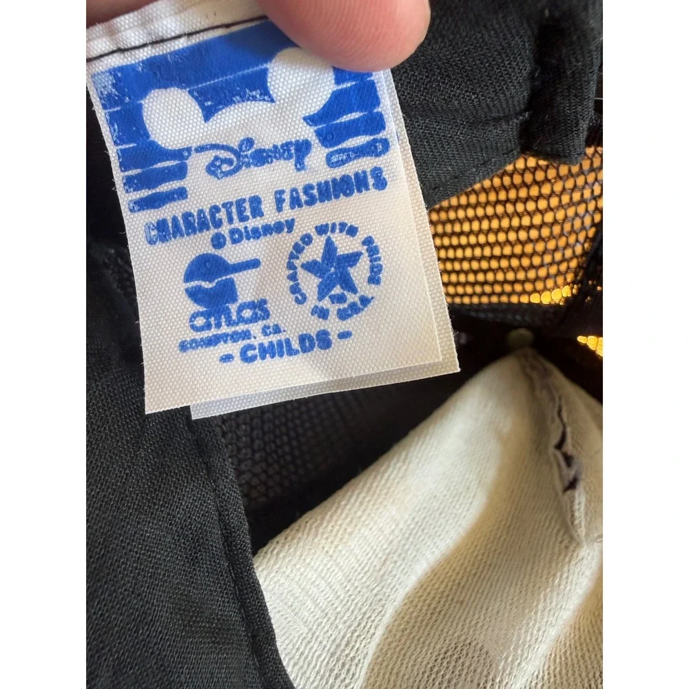 Vintage Disney Goofy Trucker Hat Floppy Ears Mesh Snapback Child Made in USA